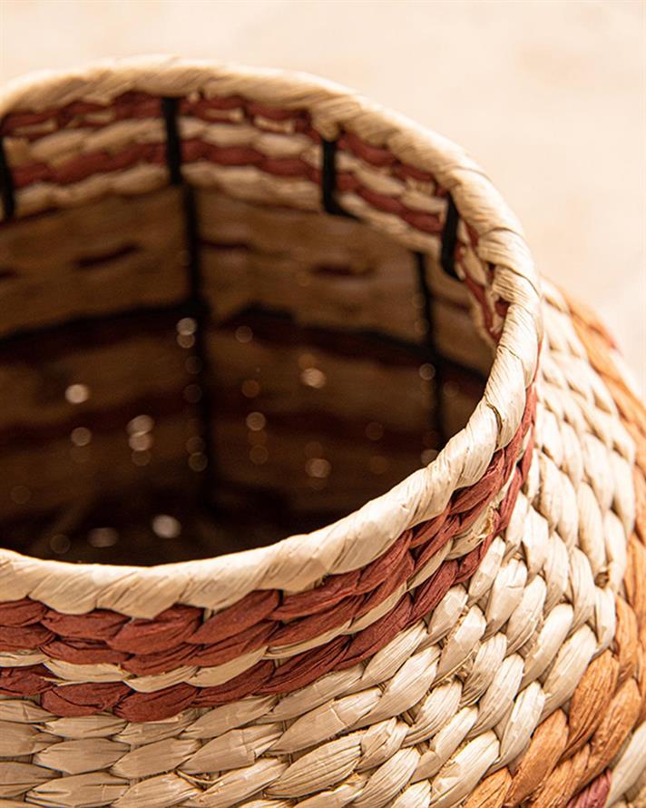 Yona Straw Decorative Object 29x16x22 cm Multicolor