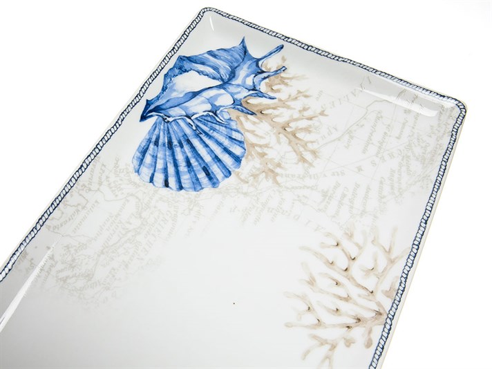 Ocean Blue Bone China Single BLUE..