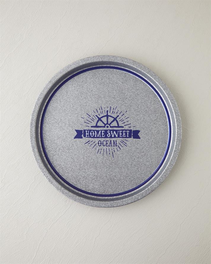 Ocean Metal Tavă 34 cm Gri