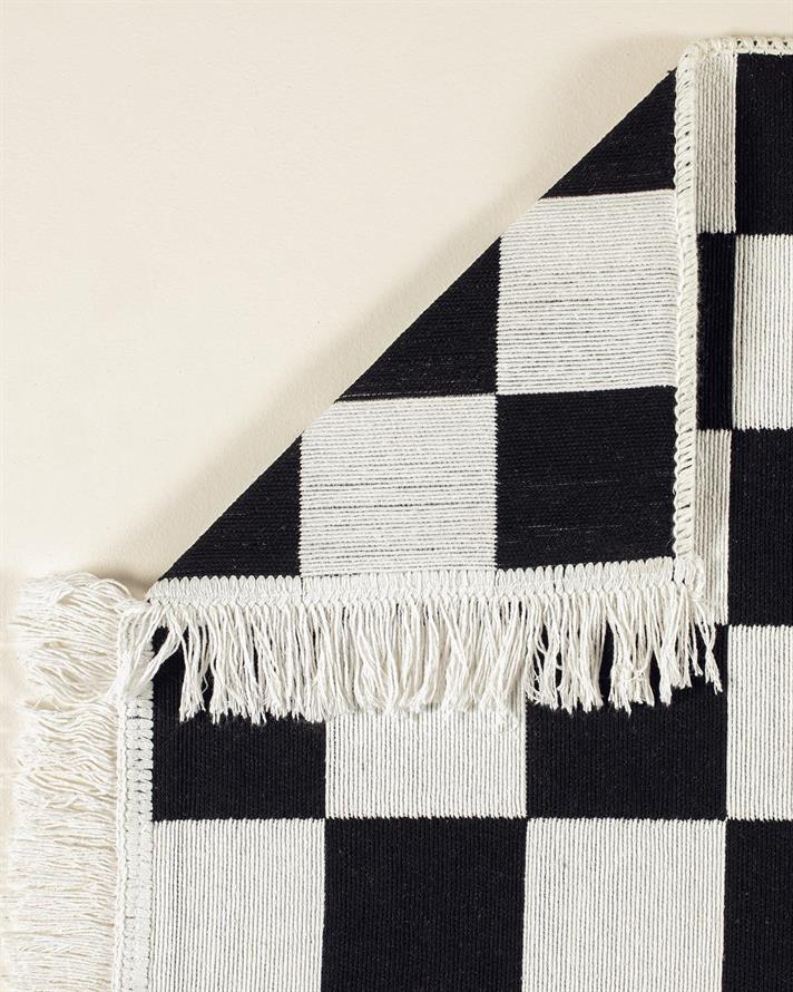 Weaved Weave Rug 120x180 cm Black