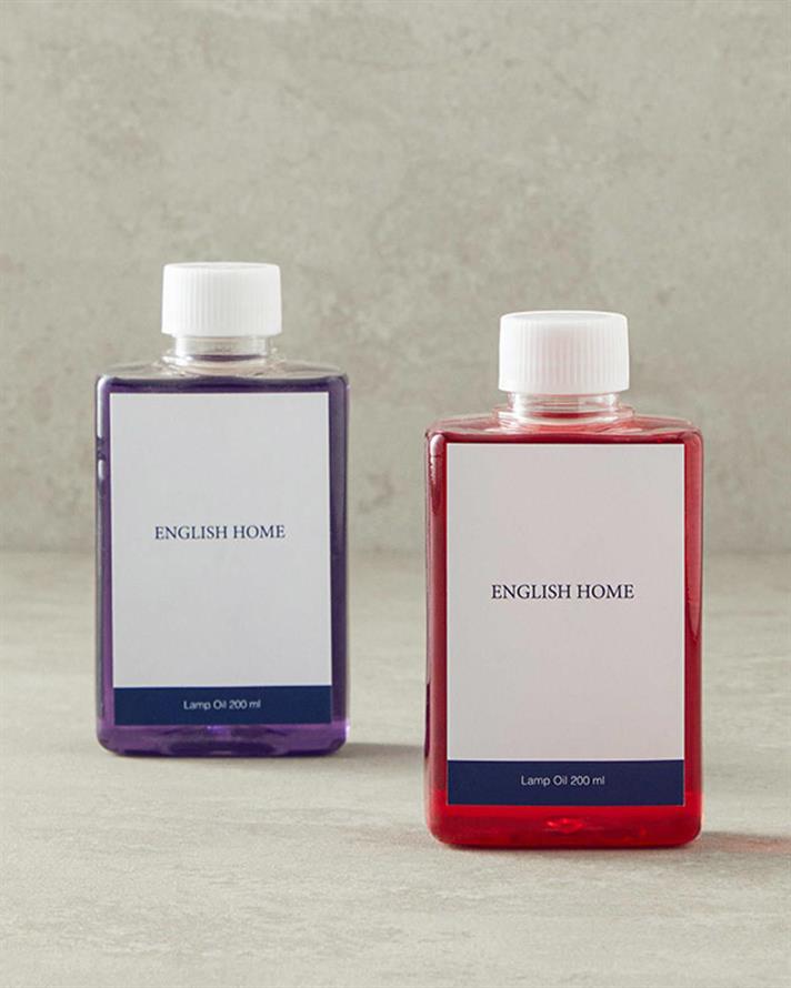 Oil Sticlă Single Ulei Candelă 200 ml Bordo