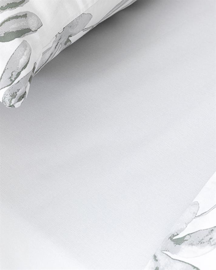 Olive Twig Set Lenjerie De Pat King Size - Set Lenjerie De Pat Bumbac | English Home, 240 x 220 cm, Verde măsliniu