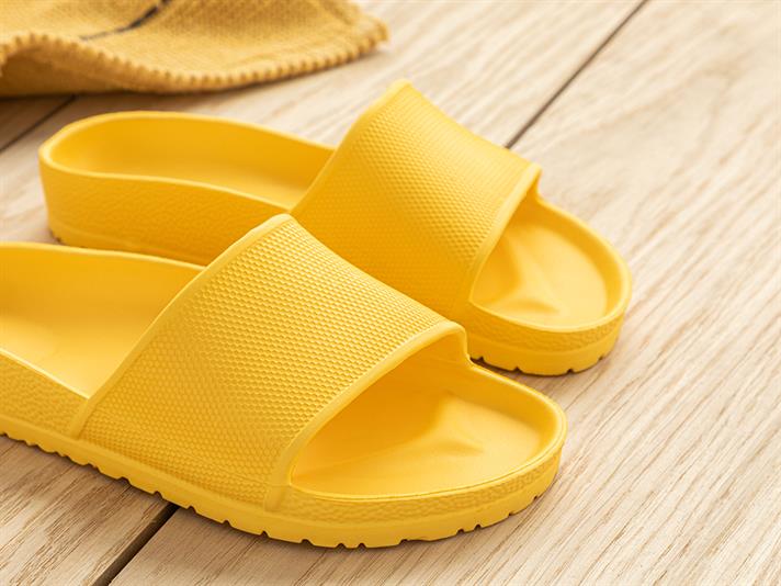 Papuci de strada, dama, Olivia, EVA, masura 39, galben