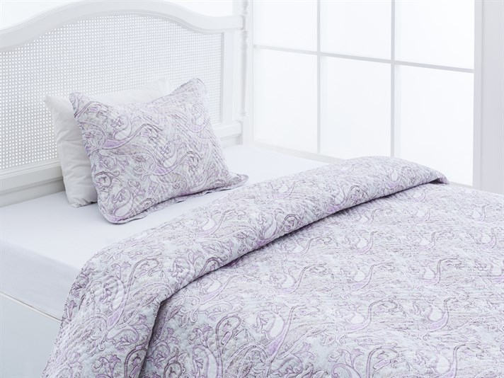Olivia  Policotton Pentru o persoana  SET CUVERTURĂ DE PAT 160x250 cm Violet