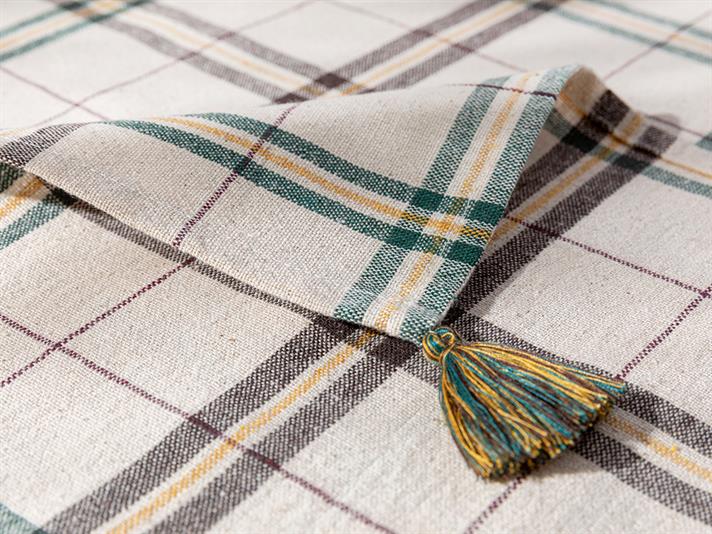 Orbit Cotton 2 Set Place Mat 30x45 cm Beige-Green