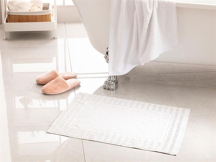 Orientul Jacquard Prosop Pentru Picioare 50x70 cm Gri Deschis