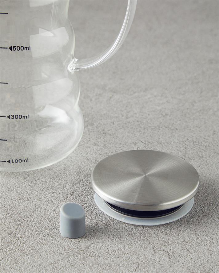 Ornella Borosilicat Recipient Pentru Ulei 800 ml Transparent