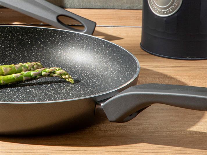 Oslo Granite 2 Pieces Pan Set 24-28 cm Anthracite