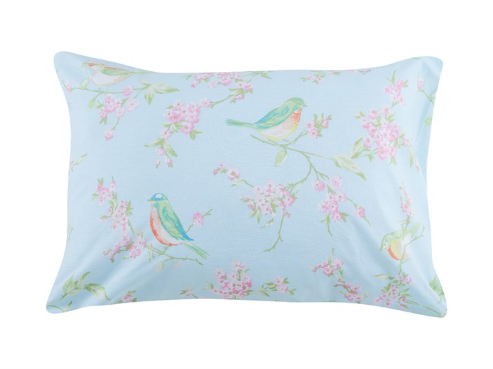 Păsări de vară Cu Bumbac Cu 2 Piese Față De Pernă 50x70 cm Mentă