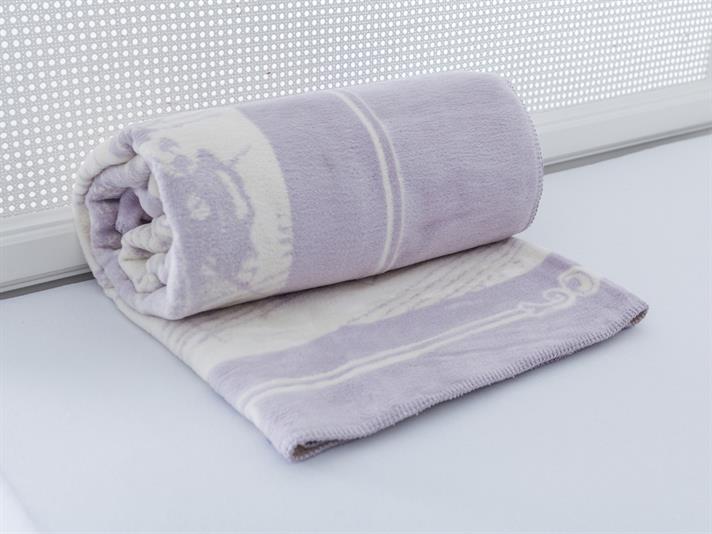Păsări muzicale Cottony For One Person  PĂTURĂ 150x200 cm Lilac.