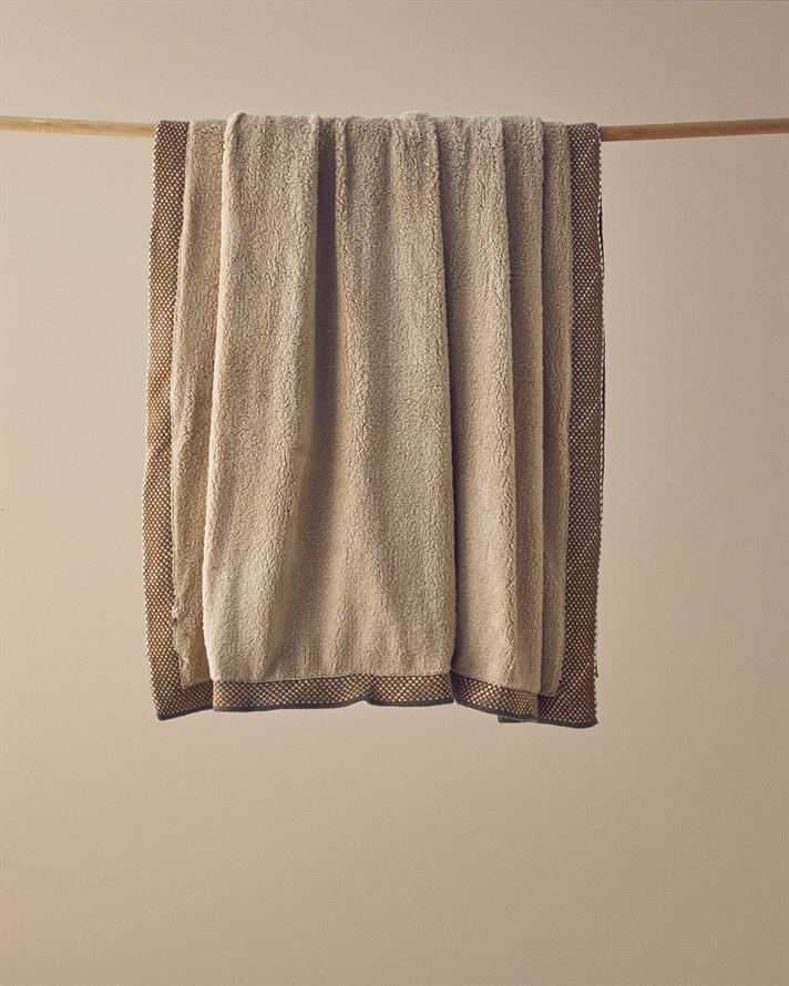 Pătură decorativă pentru fotoliu sau canapea, Envelop, acril, 130x170 cm, verde