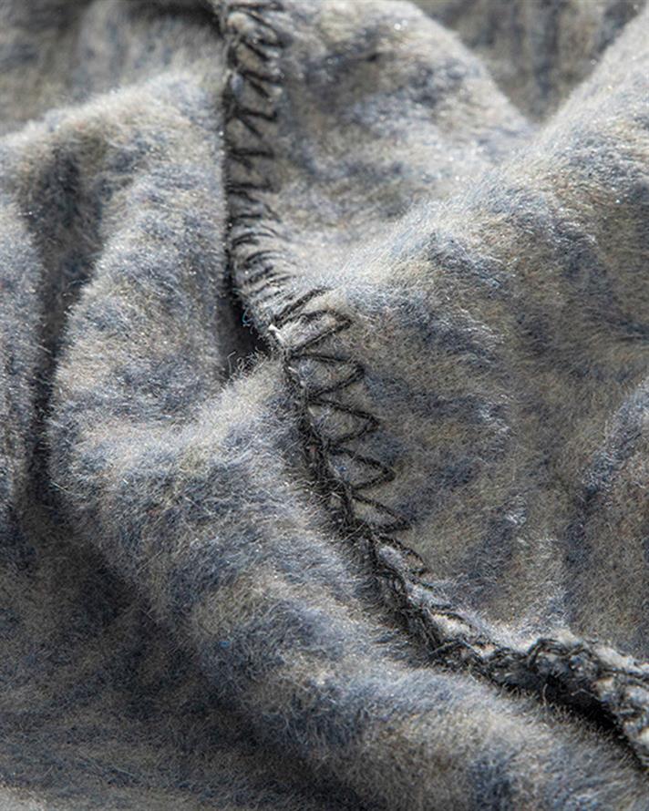 Pătură, pentru două persoane, Areka, bumbac, 200x220 cm, bleu