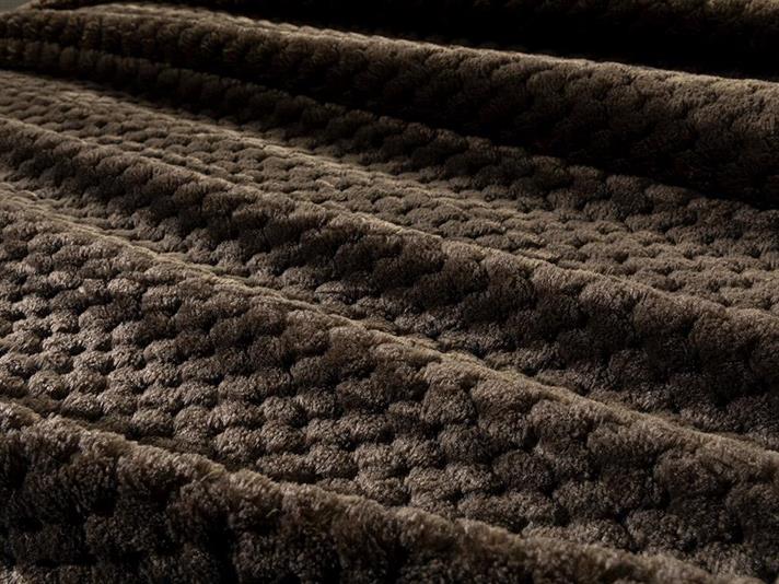 Pătură, pentru două persoane, Cozy, poliester, 200x220 cm, maro