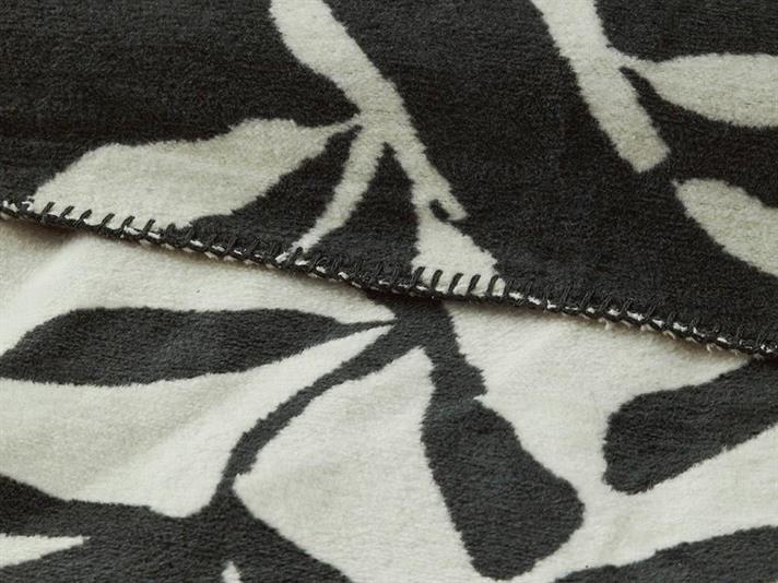 Pătură, pentru două persoane, Vinette, bumbac, 220x240 cm, verde închis