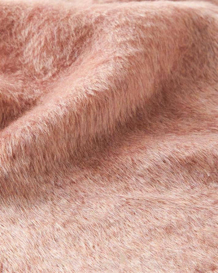 Pătură, pentru o persoană, Deep Love, acril, 130x170 cm, roz închis