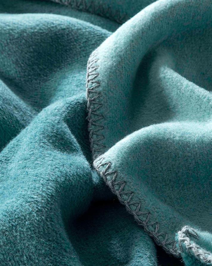 Pătură, pentru o persoană, Plain, bumbac, 150x200 cm, verde-mint