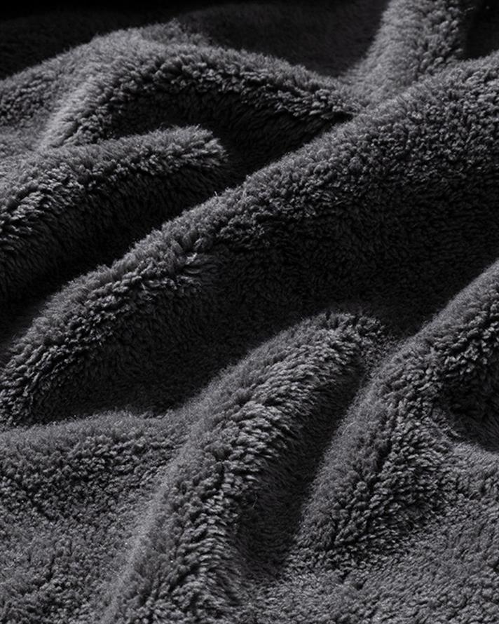Pătură, pentru o persoană, Softy, poliester, 120x170 cm, antracit