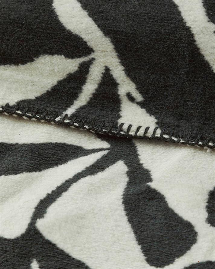 Pătură, pentru o persoană, Vinette, bumbac, 150x200 cm, verde închis