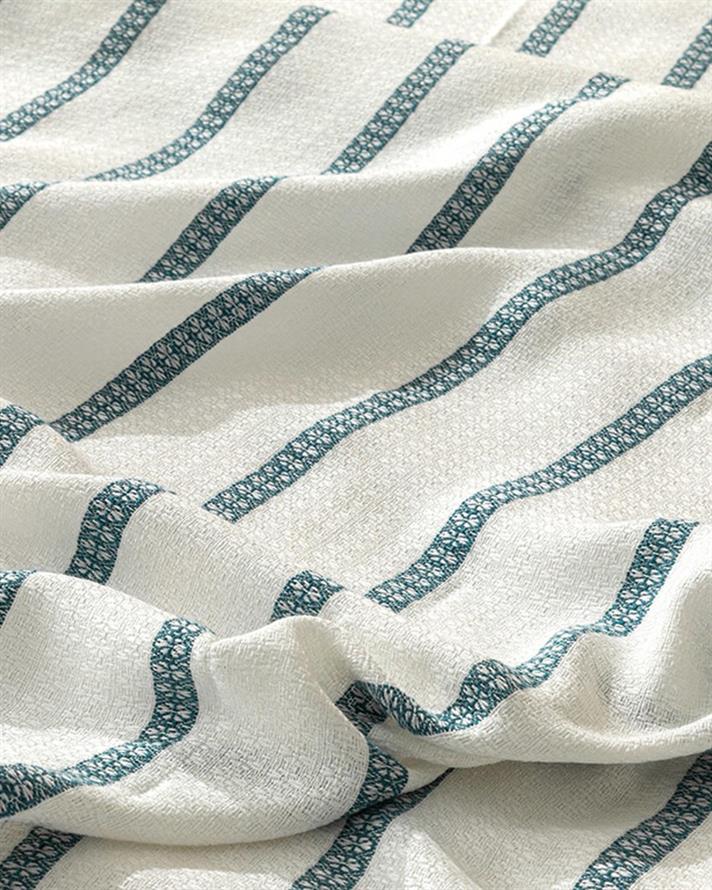 Petite Daisies Painted Yarn Viscose For One Person Summer Blanket 150x220 cm Seledon,