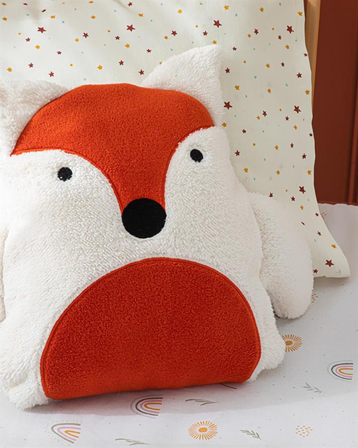 Păturică bebe, Tilki, 80x110 cm, poliester, ecru