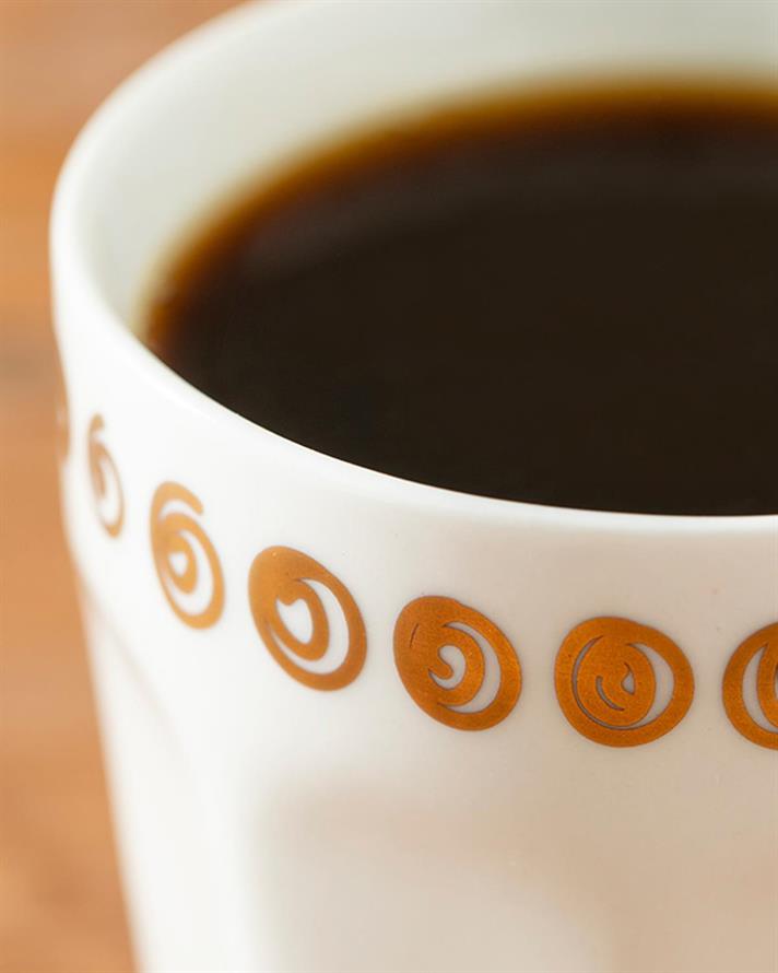 Pahar cafea, Baltimore, porțelan, 235 ml, crem