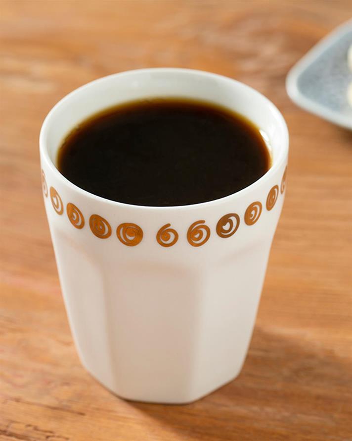 Pahar cafea, Baltimore, porțelan, 235 ml, crem