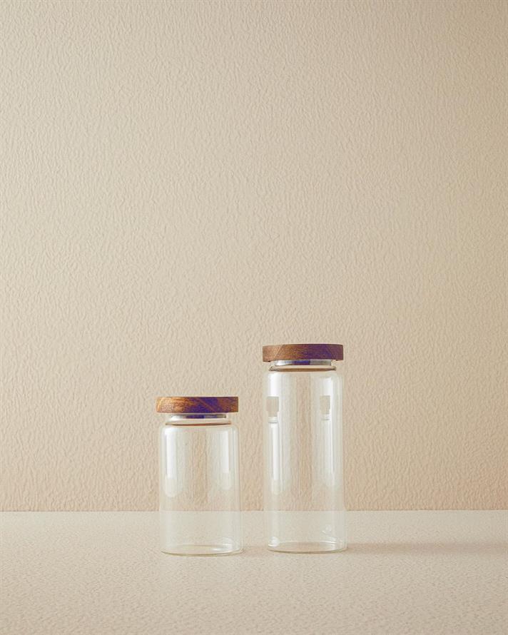 Palette Borosilicat Borcan 550 ml Transparent