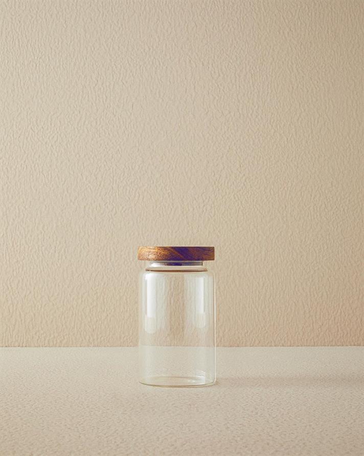 Palette Borosilicat Borcan 550 ml Transparent