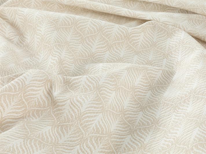 Palm Shadow Cu İmprimeu Pentru O Persoana Cuvertură 150*220 Cm Bej.