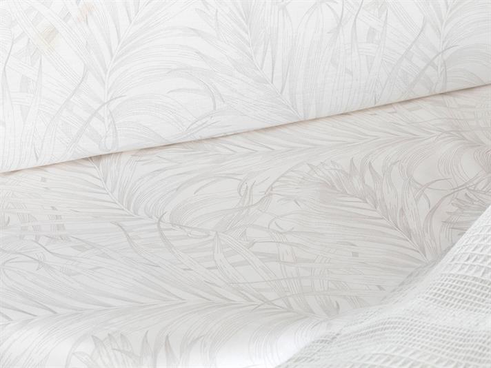 palmier  Cu imprimeu Persoană dublă  SET CUVERTURĂ 200x220 cm Сиво