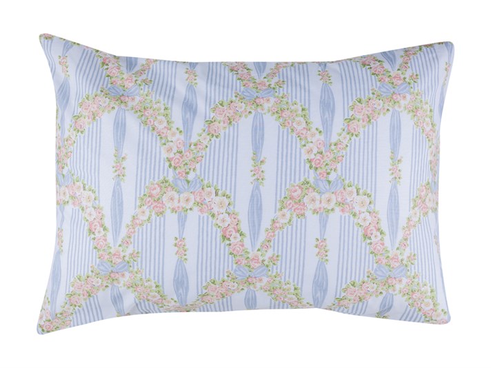 Panglică trandafir Cu Bumbac Cu 2 Piese Față De Pernă 50x70 cm Somon