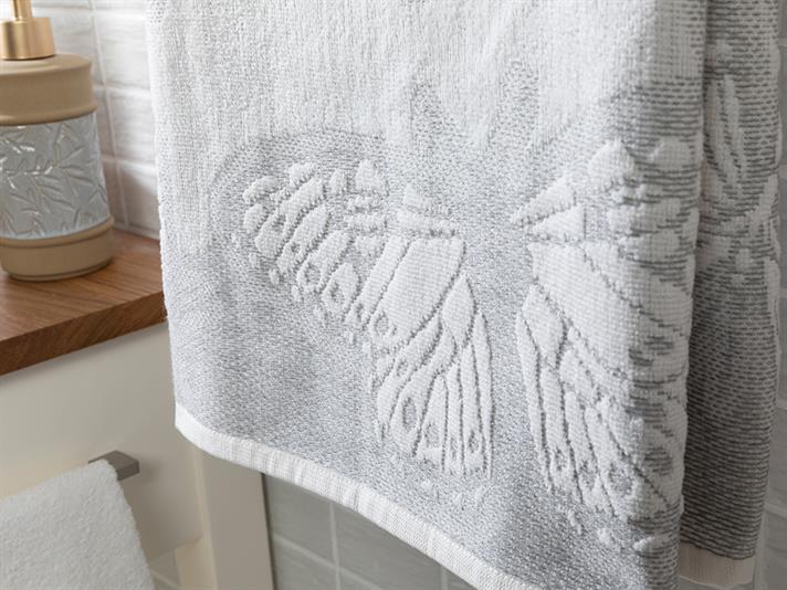 Papilions Jacard Prosop De Față 50*80 Cm Cremă.