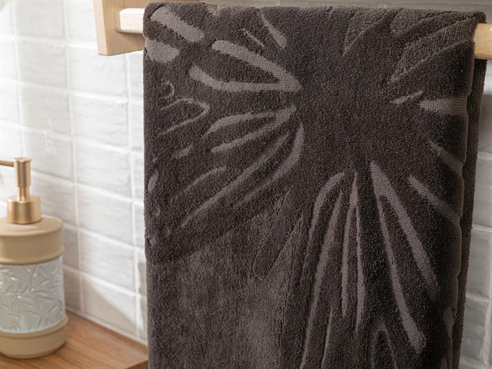 Prosop de fata, Papillion, bumbac, 50x80 cm, maro