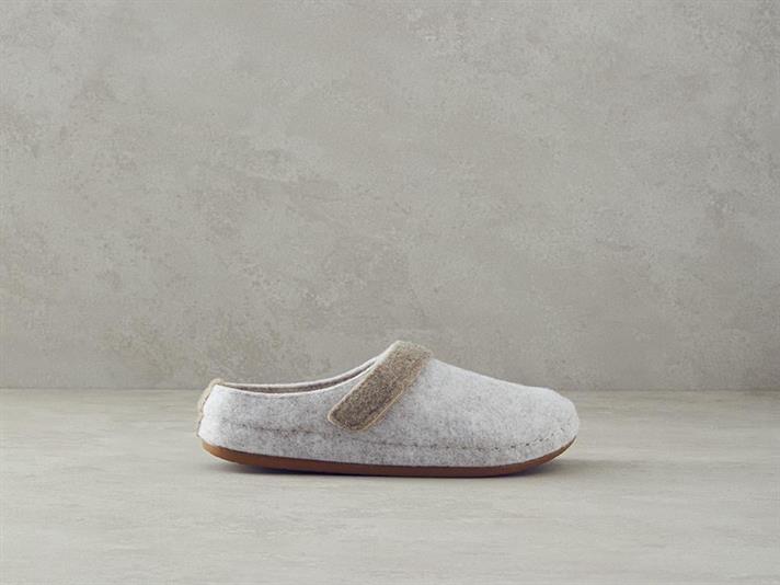 Papuci de casa, dama, Carol, poliester, masura 40, gri