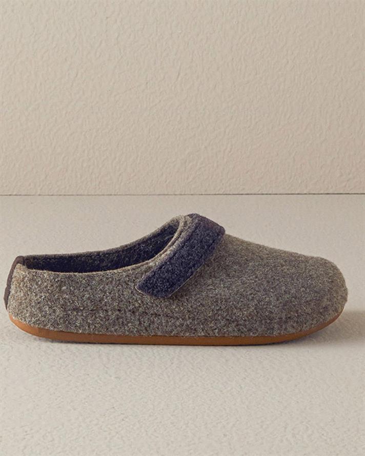 Papuci de casa, dama, Carol, poliester, masura 36, maro