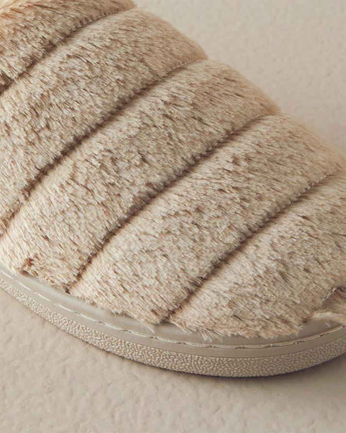Teny Women Home Slippers 37 Beige