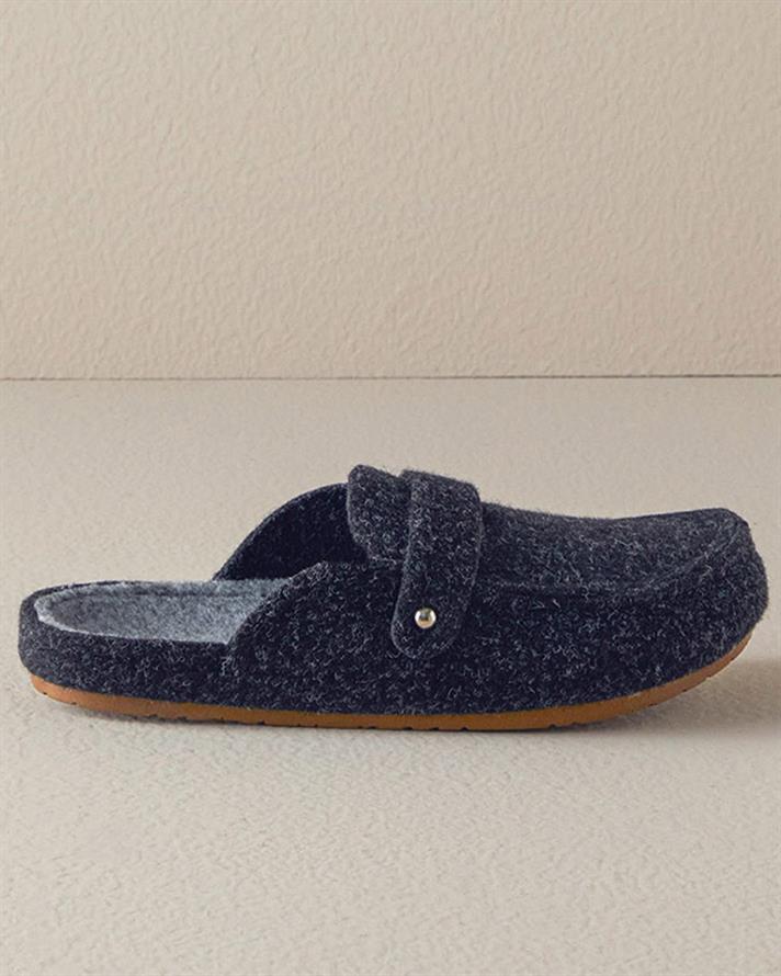 Papuci de casa, dama, Vera, poliester, masura 36, antracit