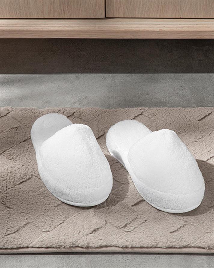 Papuci Spa Bumbac, Triga, 36-40, Argintiu