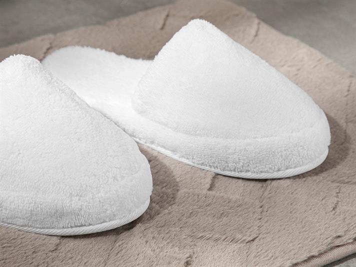 Papuci Spa Bumbac, Triga, 40-44, Argintiu