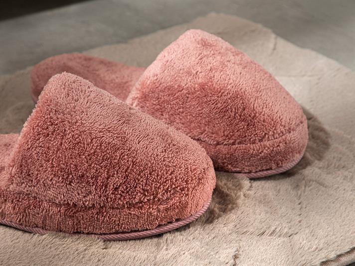 Papuci Spa Bumbac, Triga, 40-44, Argintiu