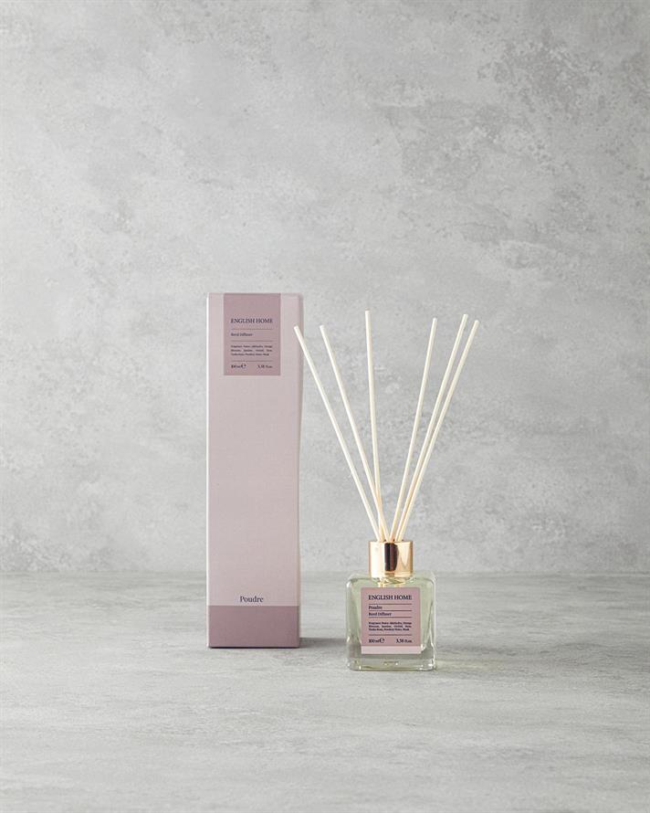 Parfum De Cameră Cu Bețișoare, Poudre, 100 ml, aromă citric-florală cu note de mosc
