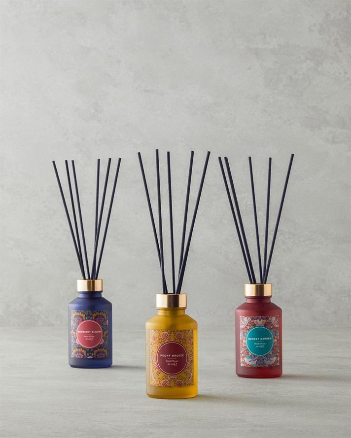 Parfum De Cameră Cu Bețișoare, Sunset Garden, 95 ml, aromă de citrice, bergamotă și caramel