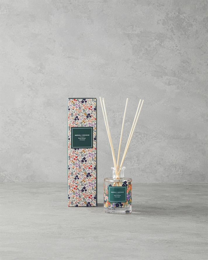 Parfum de camera cu betisoare, Neroli Orchid, 110 ml, transparent