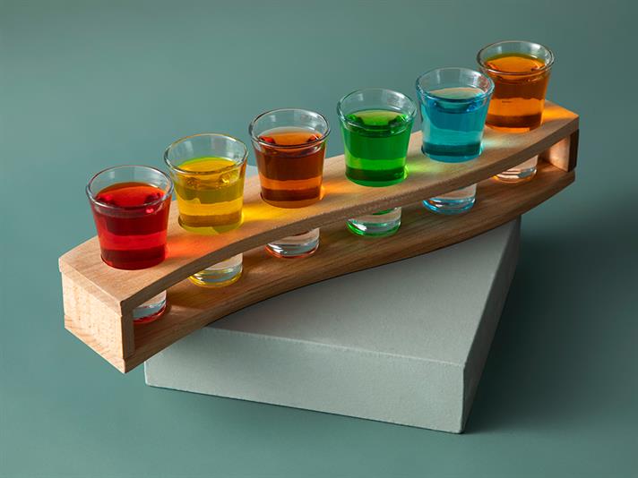 Set 6 Pahare de shot, Parley, sticlă, 60 ml, transparent