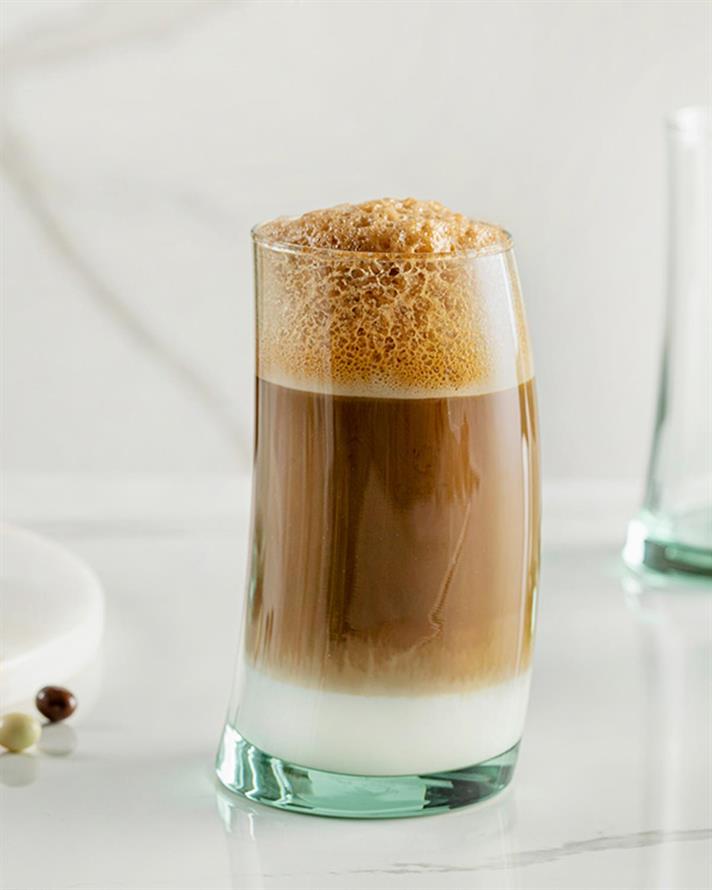 Paşabahçe Aware - Penguen Pahar De Sucuri, Sticlă, 390 Ml, Verde-Albastru