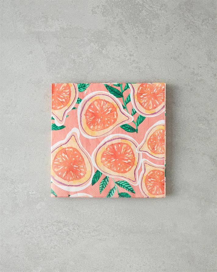 Passion Fruit Hârtie Cu 20 Piese Șervețele De Hârtie 33x33 cm Roz