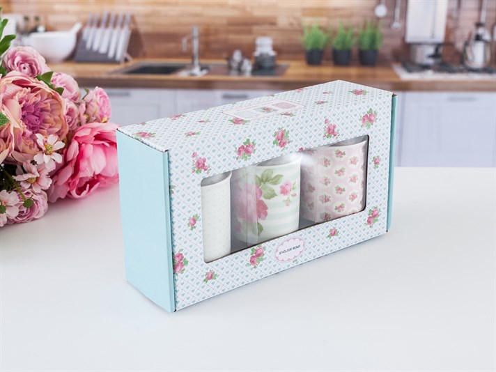 Pastel Lovers Bone China 3 pcs Cruet 0.81 L Pink