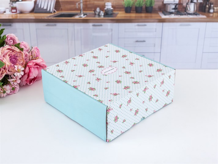 Pastel Lovers Bone China With Legs Cake Stand 28 cm Pink