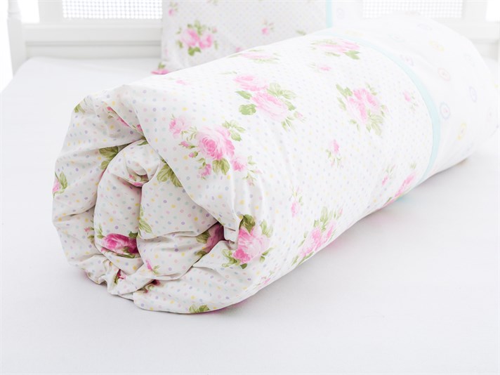 Pastel Lovers Cu Bumbac Single Lenjerie De Pat 160x220 cm Roz