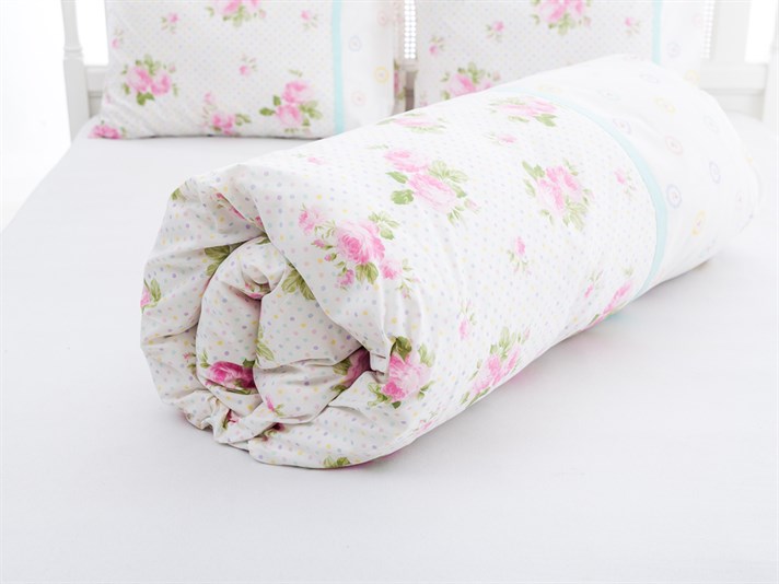 Pastel Lovers Cu Bumbac Double Lenjerie De Pat 200x220 cm Roz